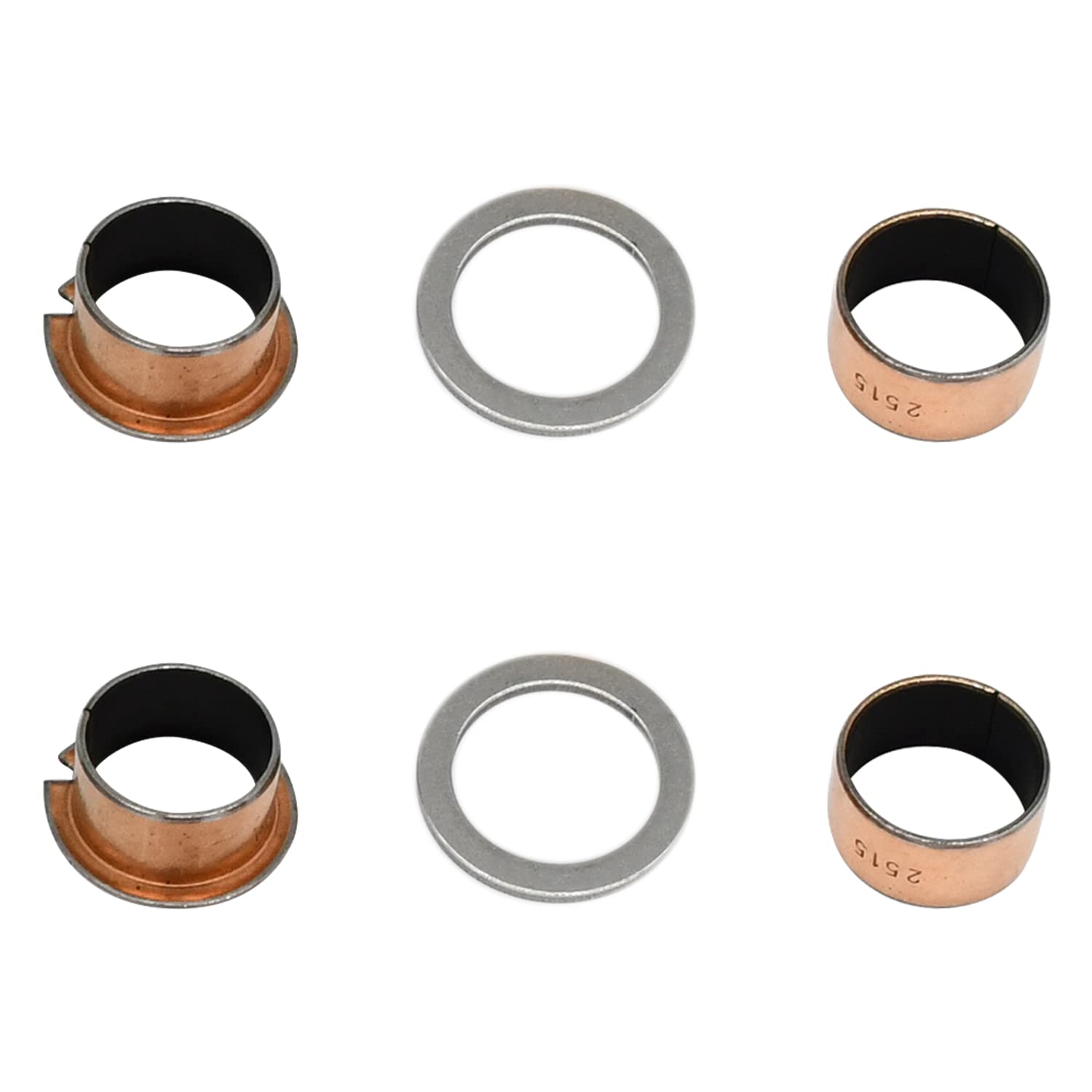 Kit de bague de tube Kingpin 70648G01 70648-G01 compatible avec les chariots de golf EZGO TXT Gas Electric Compatible avec Woods Boundary Utility Vehicle MAV 400