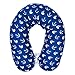 Cuscino per allattamento con imbottitura, per bambini, per dormire sul fianco, in cotone, con rivestimento, dimensioni 170 cm, motivo ancora grande, blu, XXL