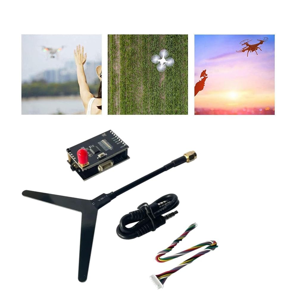1.2G 1.3G FPV VRX 9 Canali Ricevitore Video FPV con AV out per Goggles Drone RC Monitor FPV Goggles