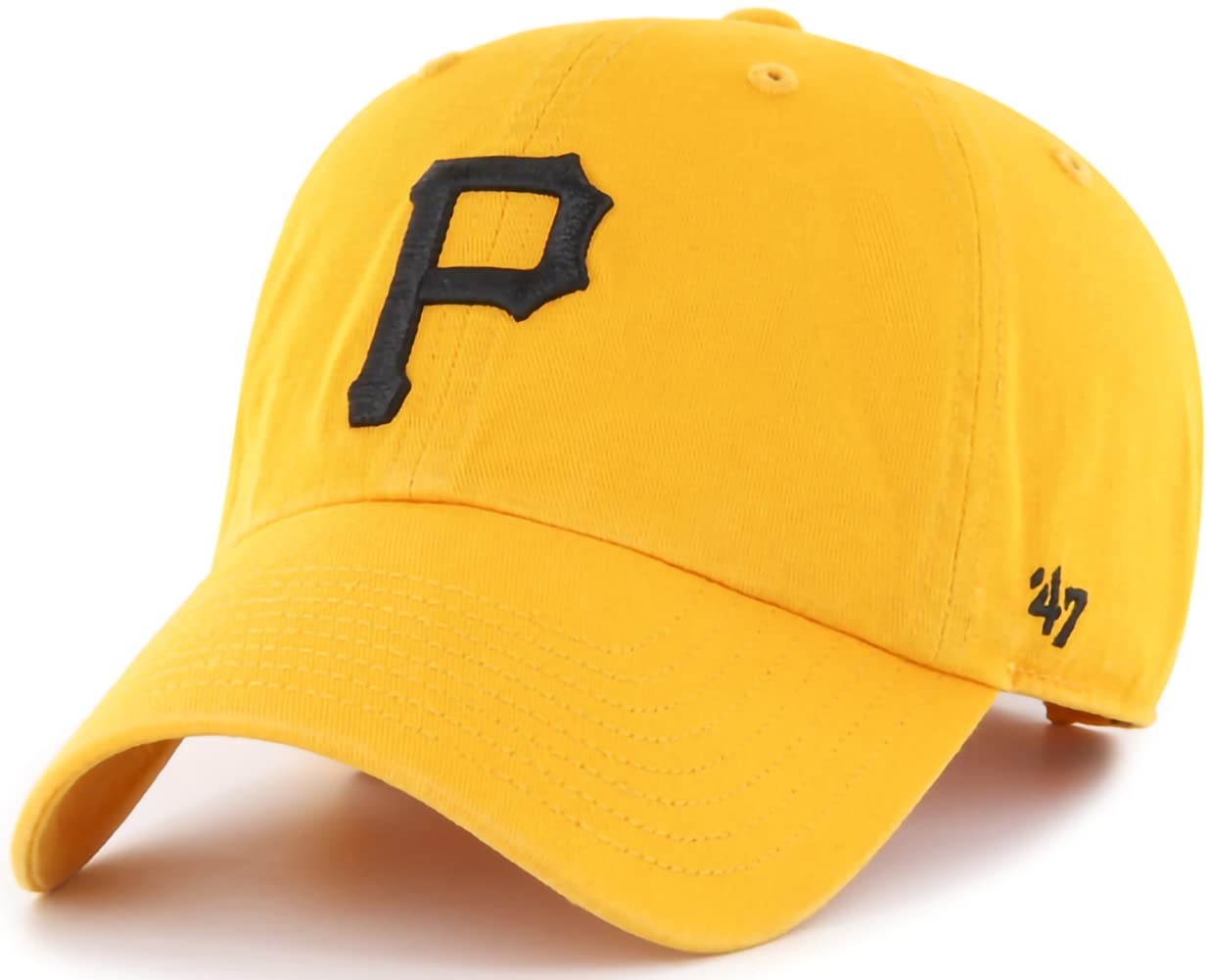 '47 New York Yankees Adjustable Cap Clean Up MLB, Pittsburgh Pirates Yellow, Einheitsgre — image 1