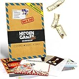 Hidden Games Tatort Krimispiel Fall 4 - EIN Drahtseilakt - EIN Escape Room Spiel für 1-6 Personen ab 14 Jahren, realistisches Tatortspiel, spannendes Detektivspiel (Deutsche Edition)