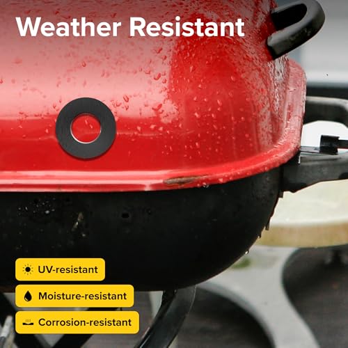 Image of Heavy Duty Ring Magnets - Ultra Strong (2.35x0.4 /60x10mm, 2 pcs) Magnets with Holes for DIY & Crafts - Space Organization Set for Home, Workshop, Refrigerator, Whiteboard, Office, Classroom