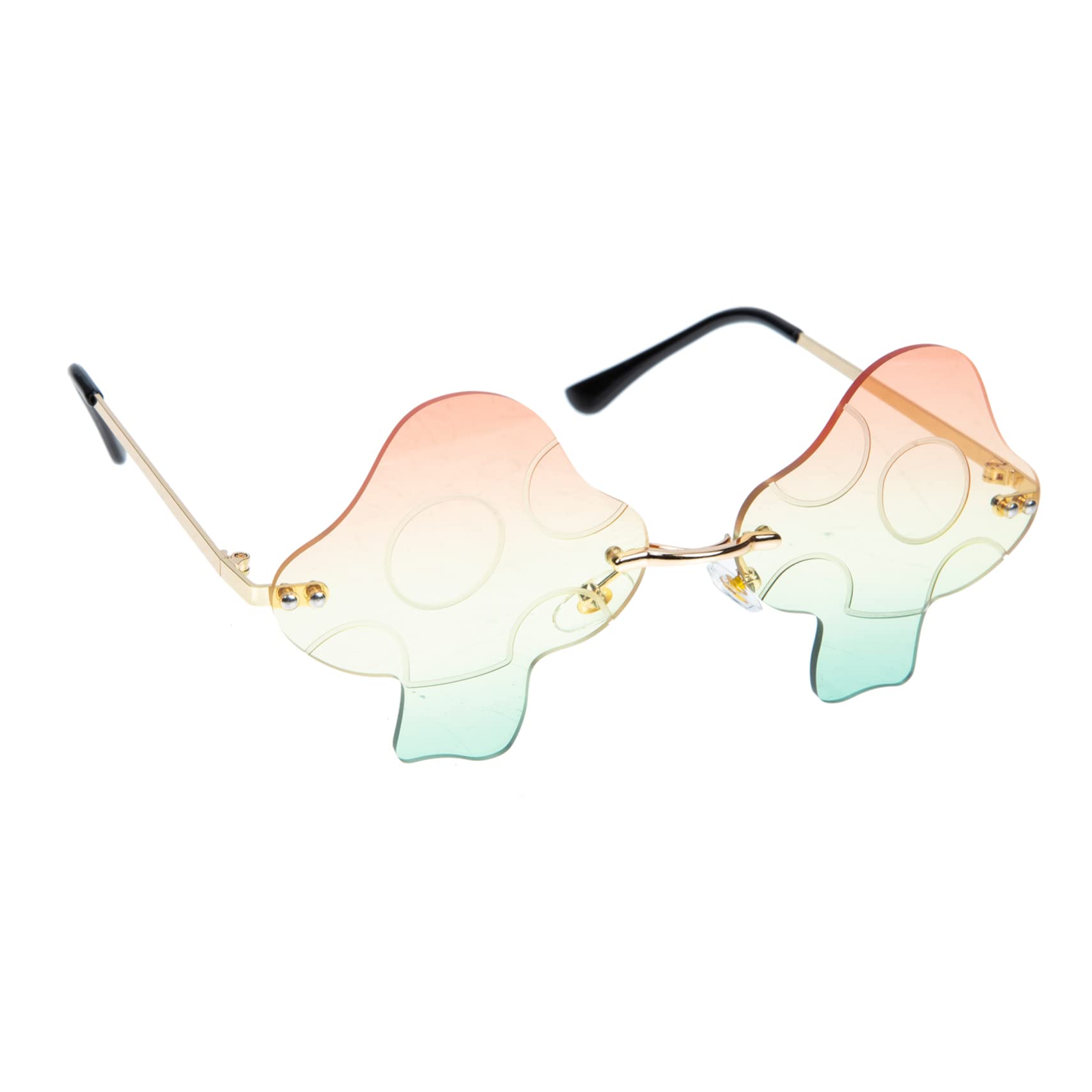 NOLITOY Rimless Glasses Unique Mens Sunglasses for Men Polarized Sunglasses Fashion Eyewear