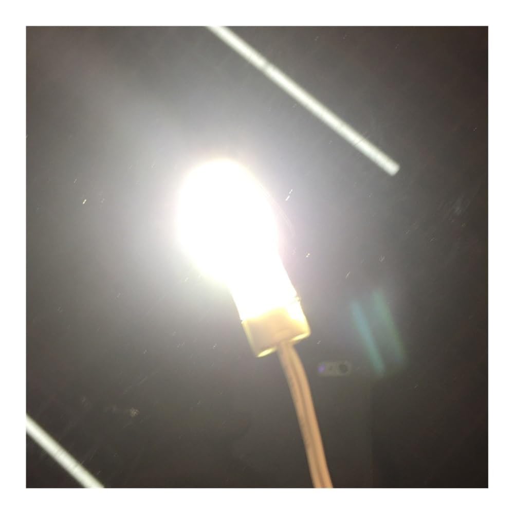 Illuminazione KJXP, Confezione da 10, Lampada da frigorifero LED COB AC220V G9/G4/E14 Lampada di cristallo dimmerabile da 5 W Sorgente luminosa for interni domestici(Warm white,6W E14)