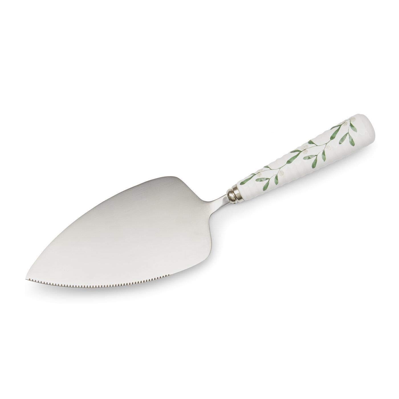 Sophie Conran Cpxt1104-Xg Portmeirion Mistletoe Design Cake Server Boxed, Porcelain