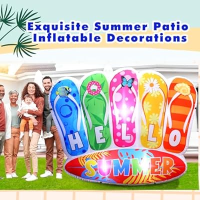 Aufblasbarer Flip-Flop: Atemberaubende Sommerdeko für jeden Garten – Bild 5