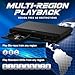Region Free 4k UHD Blu-ray Player Compatible with Sony UBP-X700M | Multi-Region Code Free | UHD 4K Playback, Blu-ray Zone A, B, C Plus DVD Region 0-8 | 3D, WiFi, 4K Upscaling | Dynastar 6FT HDMI