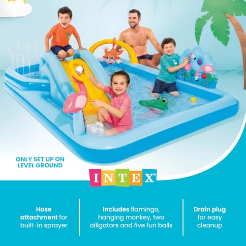 Image of Intex Jungle Adventure Inflatable Play Center, for Ages 2+