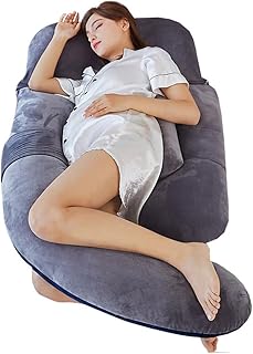 妊娠用枕、ソフト G 字型マタニティ枕、取り外し可能な心地よいカバー付き、大人の睡眠用フルボディサポート枕、妊娠中の必需品,C,170*80cm