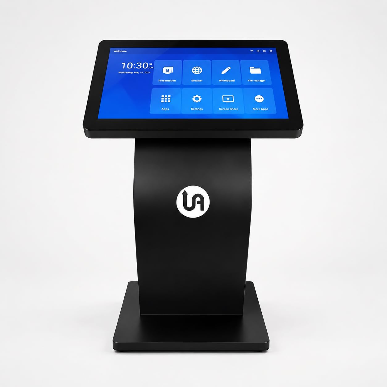 Uprisen Antraajaal 32 Inch Touch Screen Kiosk (Podium) (1 Year Warranty) for Advertising Full HD Resolution Screens Led Display for Restaurants, Shopping Mall, Airport.-image-6