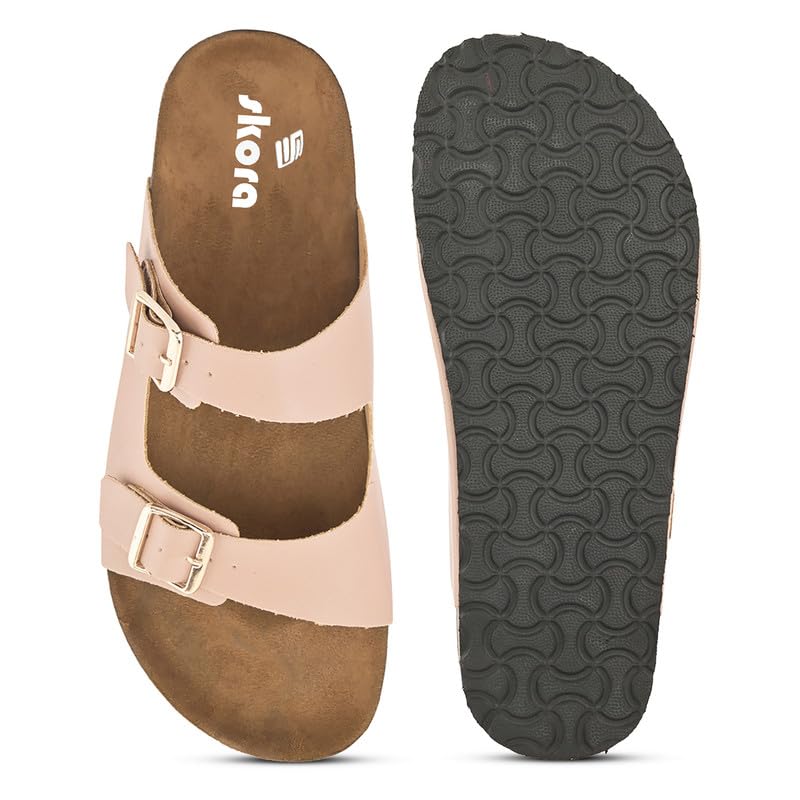 Image of Skora Cork Flat Sandal for Women