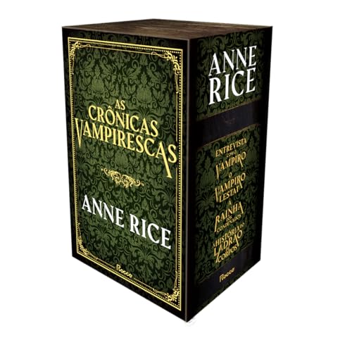 Box especial Crônicas Vampirescas – Anne Rice (livros capa dura)