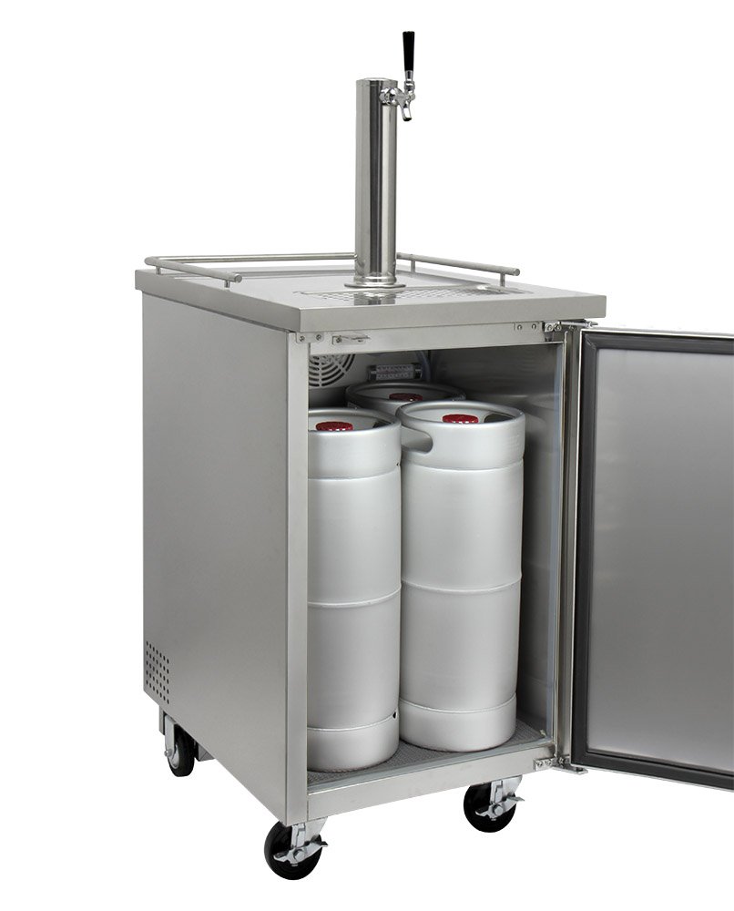 Kegerator, solo grifo, acero inoxidable 4
