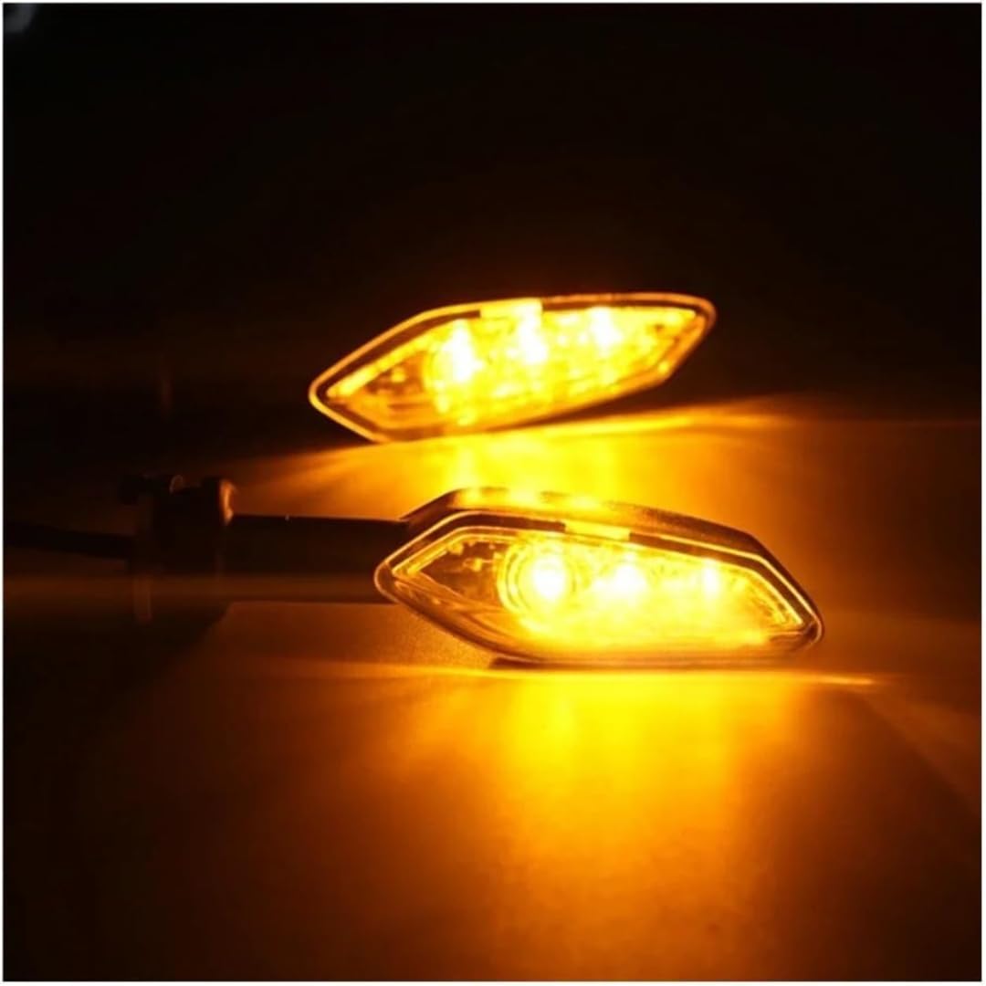 Generic Mini uniwersalne wskaźniki Dla Niken 2018-2023 Lampa kierunkowskazów motocyklowych LED (przezroczysta, 4 szt.)