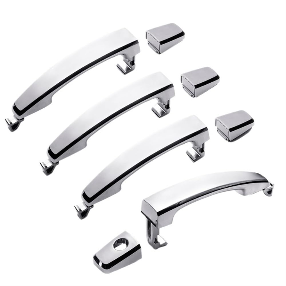 MLHOGHIGD Door Handle 4Pcs Door Outer Handle Covers for Captiva for Sport for Aveo for Saturn for Vue 96468254 96468266