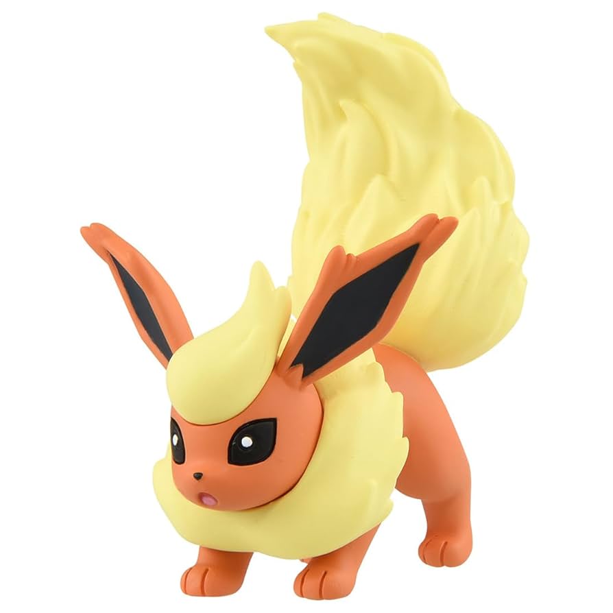 Amazon.com: Takara Tomy: Moncolle Figure Flareon : Toys & Games