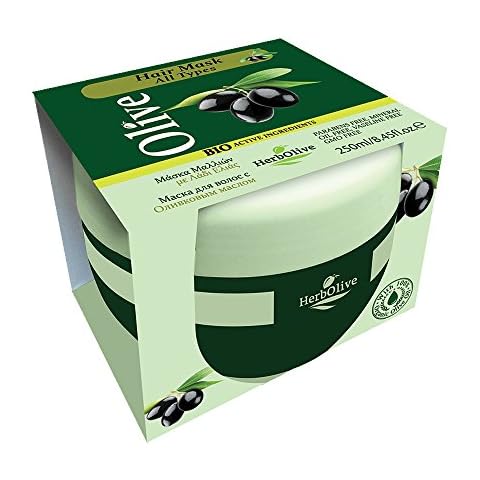 Herbolive Haarmaske für alle Haartypen mit Olivenöl Cover