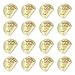 Inshoney 300pcs Custom Stickers Homemade/Handmade with Love Stickers for Business Logo Labels Personalized 1.5inch/2inch (Heart)