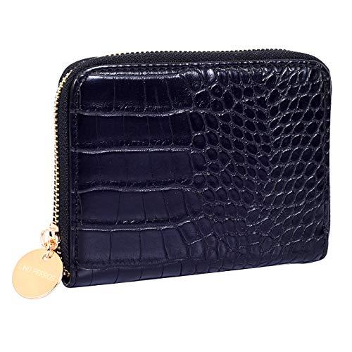 Lino-Perros-Womens-Synthetic-Leather-Wallet-Black