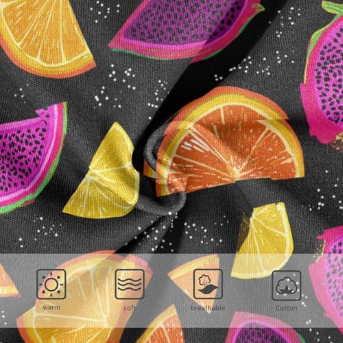 Wusikd Colorful Dragon Fruits Girls' Underwear Cotton Girls Briefs Soft Toddler Underwear 2T3