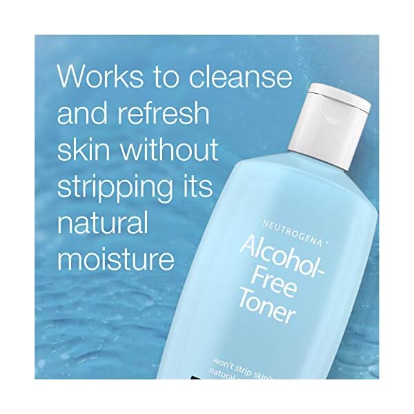 Neutrogena-Oil-and-Alcohol-Free-Facial-Toner-Hypoallergenic-Skin-Purifying-Face-Toner-to-Cleanse-Recondition-and-Purify-Skin-Non-Comedogenic-Quick-Absorbing-85-fl-oz Neutrogena Oil- and Alcohol-Free Facial Toner, Hypoallergenic Skin-Purifying Face Toner to Cleanse, Recondition and Purify Skin, Non-Comedogenic, Quick-Absorbing, 8.5 fl. oz