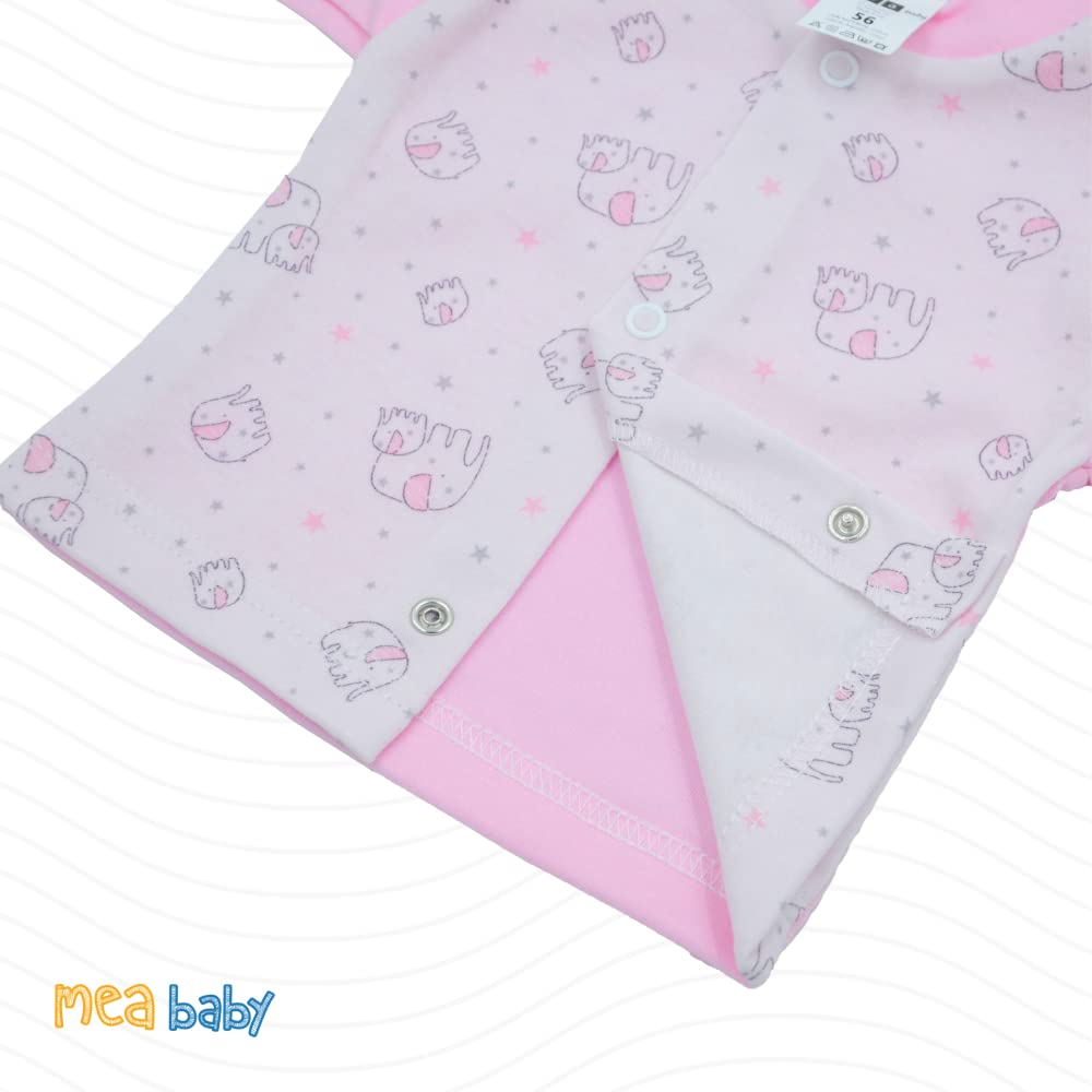 MEA BABY Veste bébé Unisexe à Manches Longues, Lot de 5, pour Filles et garçons (Parent)
