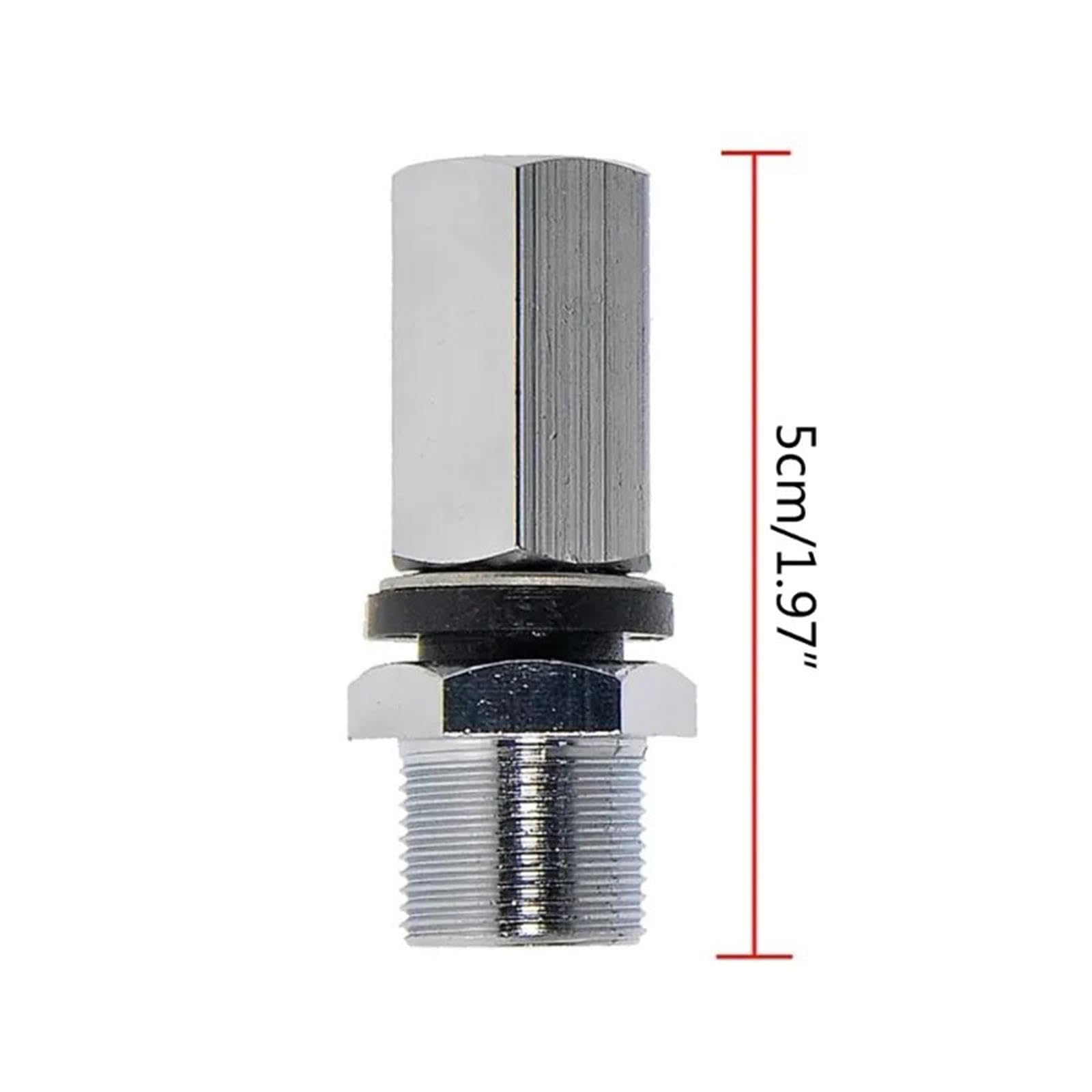 4X Adaptador de Antena CB, Conector Universal para Camiones, Accesorios Metálicos para Automóviles, Modificación Duradera, Fácil Instalación, Mon