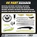 1.8 Timing Chain Kit 06K109467 Fits 2008-2015 Audi A3 A4 A5 A6 Allroad, A3 Quattro A4 Quattro, TT Quattro, A6 Quattro; Fits 2008-2015 VW Jetta Beetle Tiguan Eos 1.8T/2.0T With Gear Tensioner