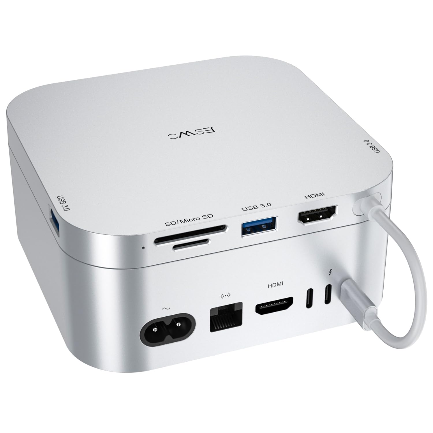 Amazon.com: JESWO Mac mini M4 Dock Hub – 4K@60Hz HDMI, USB 3.0