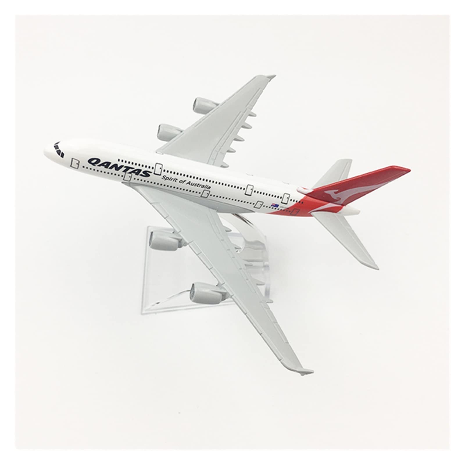 Vantor ZWCHGJ 16cm pasuje do Airbus A380 lotnictwo stop metali model samolotu ozdoba prezent kolekcjonerski zestaw Hobby Playgame