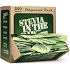 Stevia In The Raw Stevia Sweetener Packets, 200 Ct Box, Zero Calorie Stevia Sugar Substitute Packets, No Erythritol or Artificial Flavors, Vegan, Gluten Free, Kosher, Low Glycemic Index