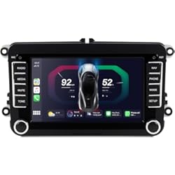 Pantalla Audi A3 Sportback JUNHUA 7" Wireless Carplay Android Auto 2+32G GPS Autoradio Navegación Bluetooth DSP para VW Golf 5 6 V Vi MK5 Mk6 Passat B6 B7 Touran T5 Polo Caddy Skoda Seat (7" para Golf 5/6)