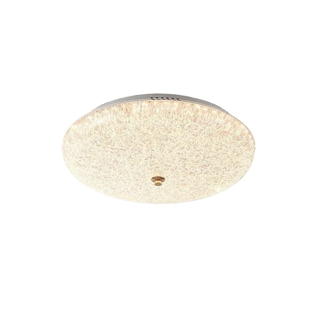 Plafonnier moderne rond cristal acrylique dimmable chambre salon couloir