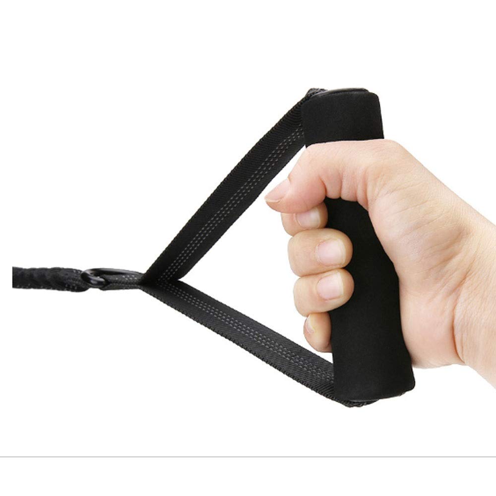 XIANGFAGS Correa Perro Elástica Perro Bungee Correo del Plomo de Alta Resistencia Mango ergonómico Acolchado Correa Reflectante del Animal doméstico for los Perros Formación Mediana Grande