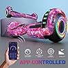 SIMATE Scooter, Bluetooth & Corlorful LED Lights, Gifts for Kids & Adults & Girls & Boys, for All Ages #2