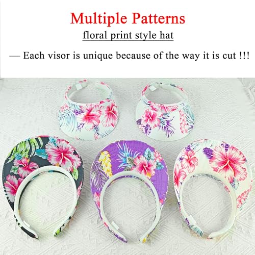 Image of Sun Visor Hats Women Wide Brim Adjustable Clip On Visors Beach Men Hat