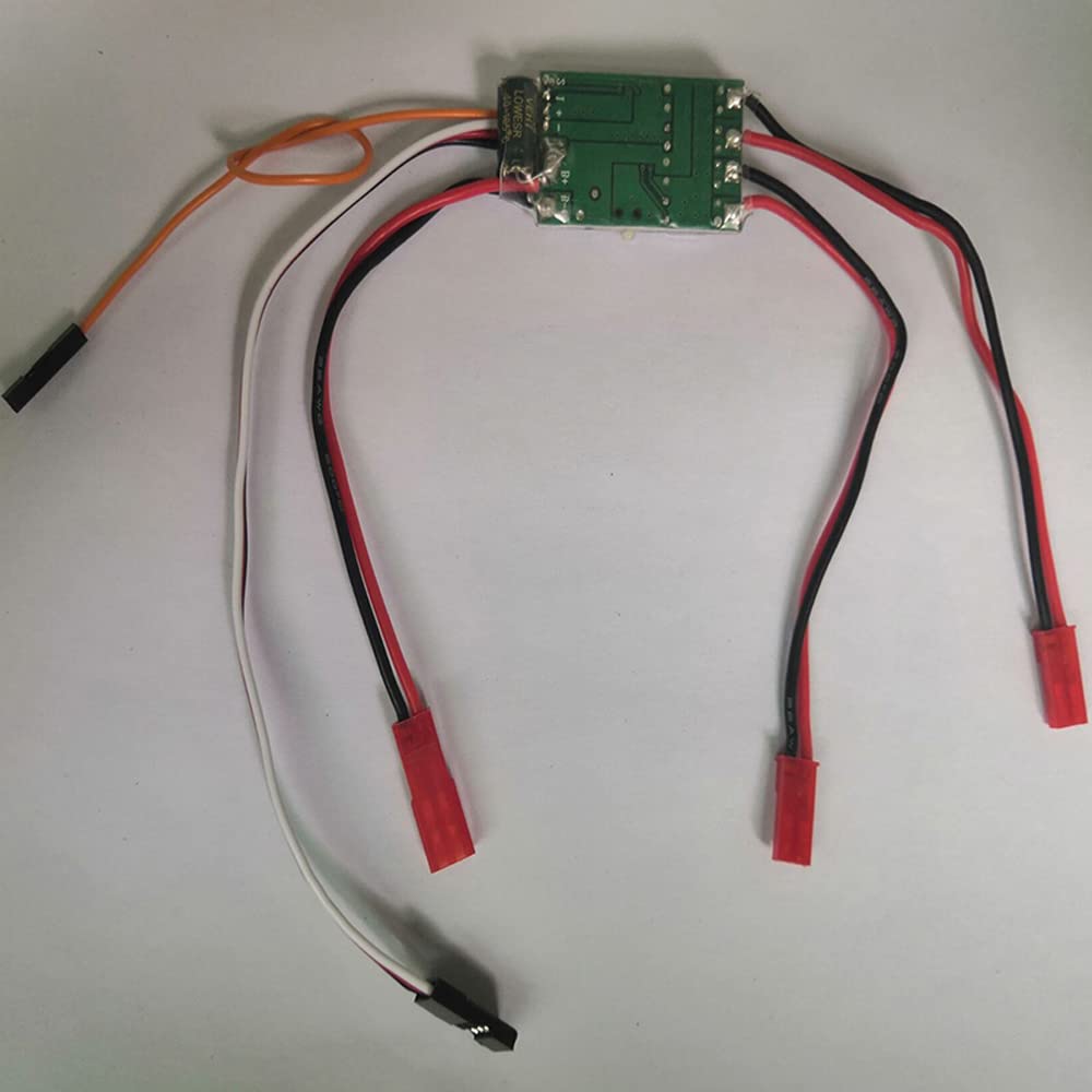 Amazon.co.jp: ブラシ付きモータースピードコントローラーDC 6-14V ESC