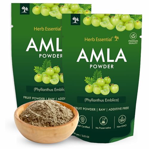 Image of Herb Essential Amla Powder, 100 G (Pack Of 2)