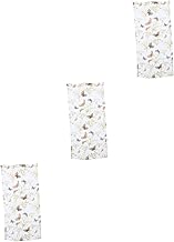 Garneck 3 Peças De Suportes De Cortina Preto Branco Cortina De Chuveiro Cortina De Chuveiro Preta Tiebacks Ganchos De Cortina De Chuveiro Forro De Cortina De Chuveiro Cortinas Romanas