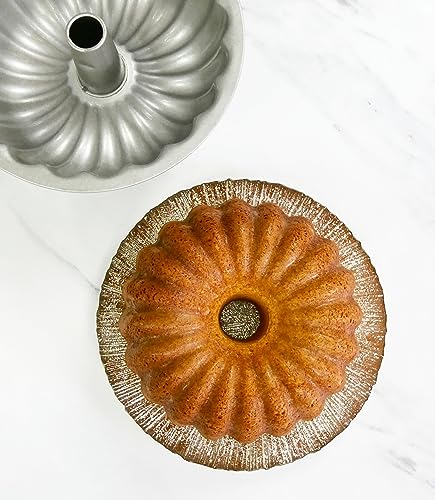 Image of USA Pan Global Bakeware Scalloped Tube Cake Pan