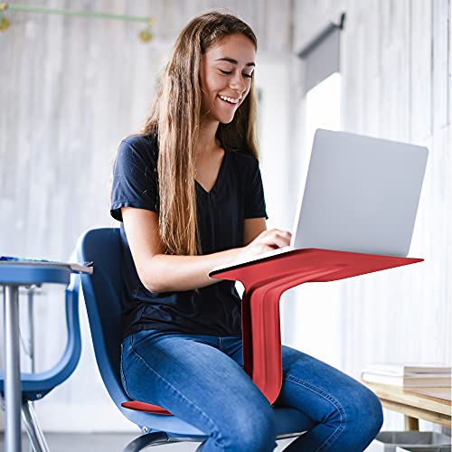 Ecr4Kids The Surf Portable Lap Desk, Flexible Seating, Red #TOP5