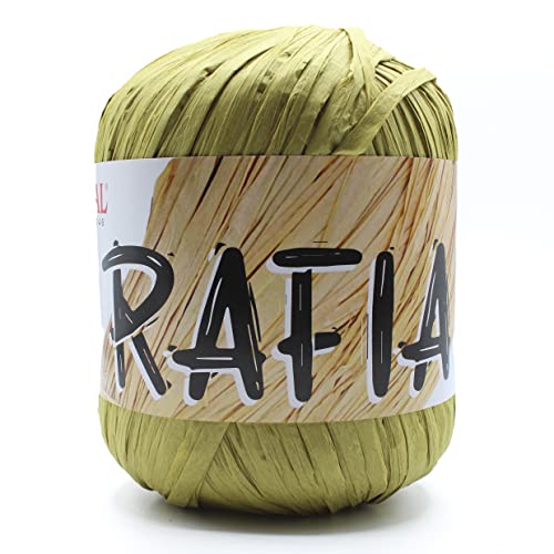 Gomitolo Di Rafia In Viscosa Naturale 200 Gr - 250 Mt, Colore Rosa, Uncinetto 4-4.5 Mm Per Borse, Cappelli E Accessori - 4