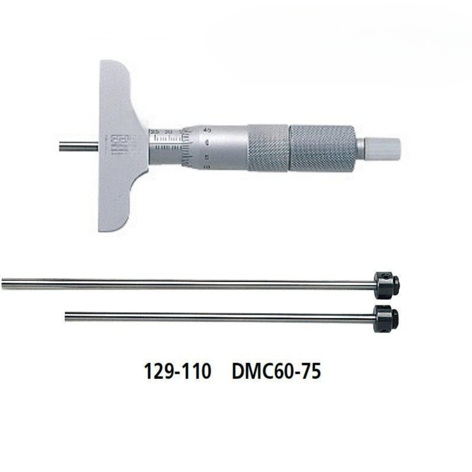 Digitales Präzisions-Innenmikrometer-Werkzeug, 0–25 mm, Serie 329 for Ingenieure und Maschinisten, 1 Stück(0-75/101.6mm 129-114 Mechanical)