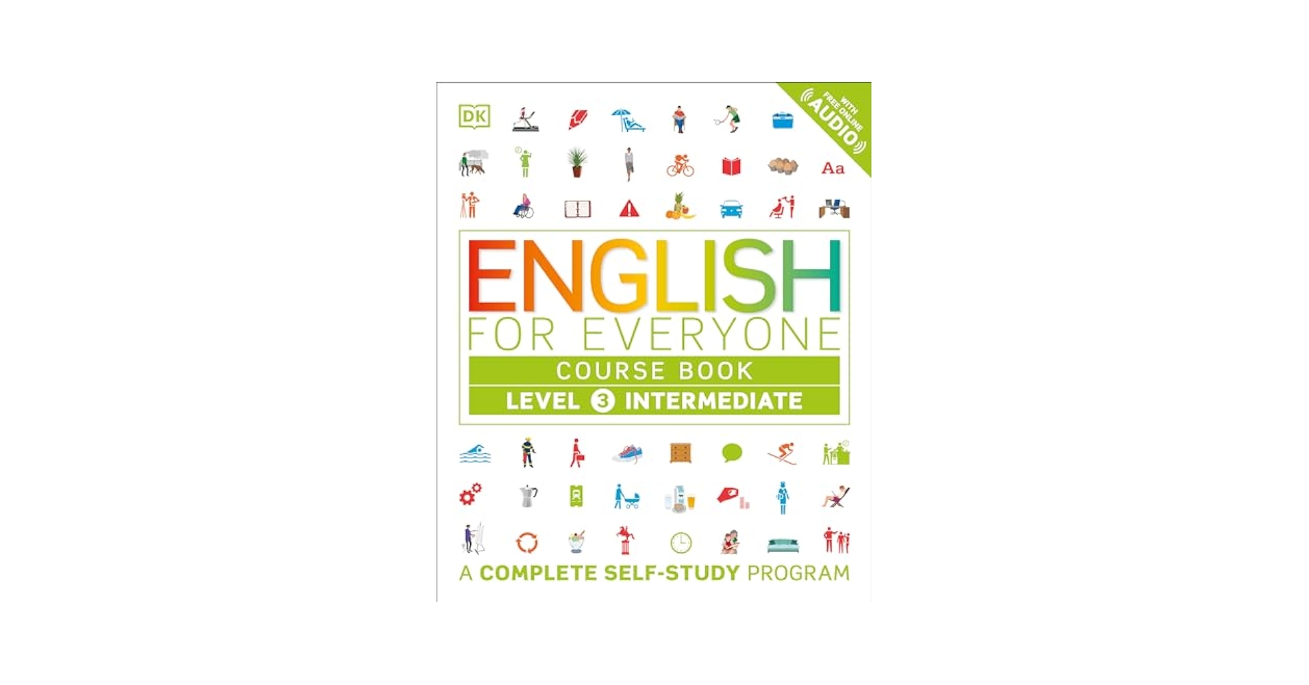 English for everyone LEVEL3、4 (4冊) English for Everyone: Level 3: Intermediate, Course Book: A