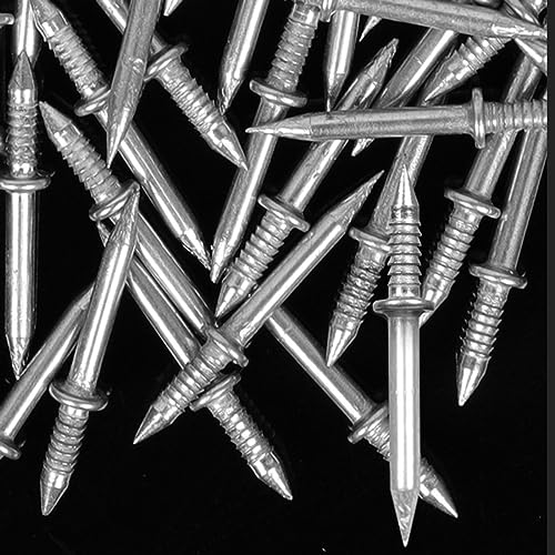 300 Piezas Clavos de Doble Cabeza para Construcción de Muebles y Cabeceras miniatura 4