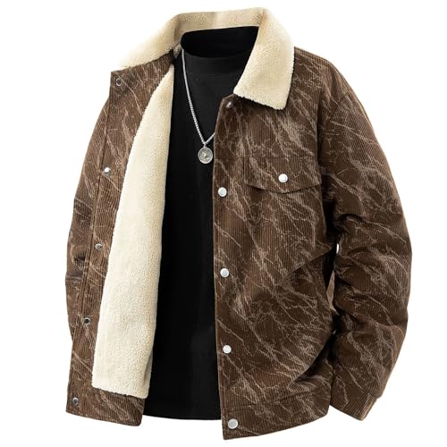 Chaqueta de pana Cambkatl para hombre marrón 3X-Large miniatura 4
