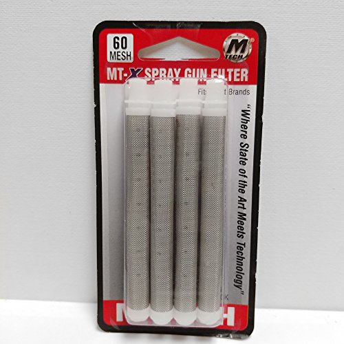 M-Tech Airless 60 Mesh Airless Spray Gun Filters, 4-Pack