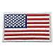 Ruluti Hilo Bordado Bandera Americana Parches Bordados patrióticos Estados Unidos Tácticas Militares Patch Hierro en Pegatinas para Ropa