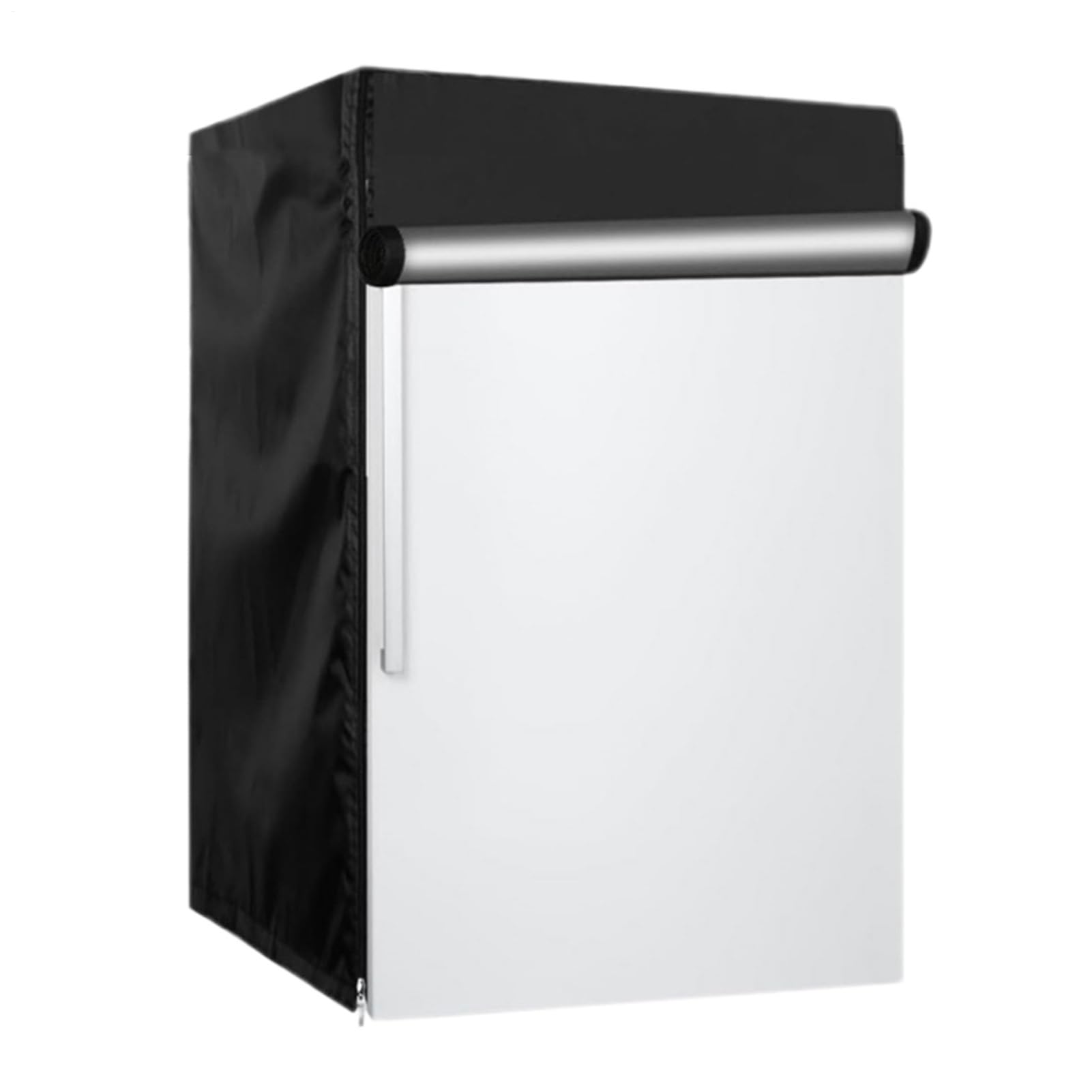 Funda Para Arcon Congelador Exterior Impermeable, Funda Para Refrigerador Exterior, Tela Oxford 210D, Ideal Para Refrigeradores De Bebidas Al Aire Libre, Parte Frontal Enrollable Con Cremalleras