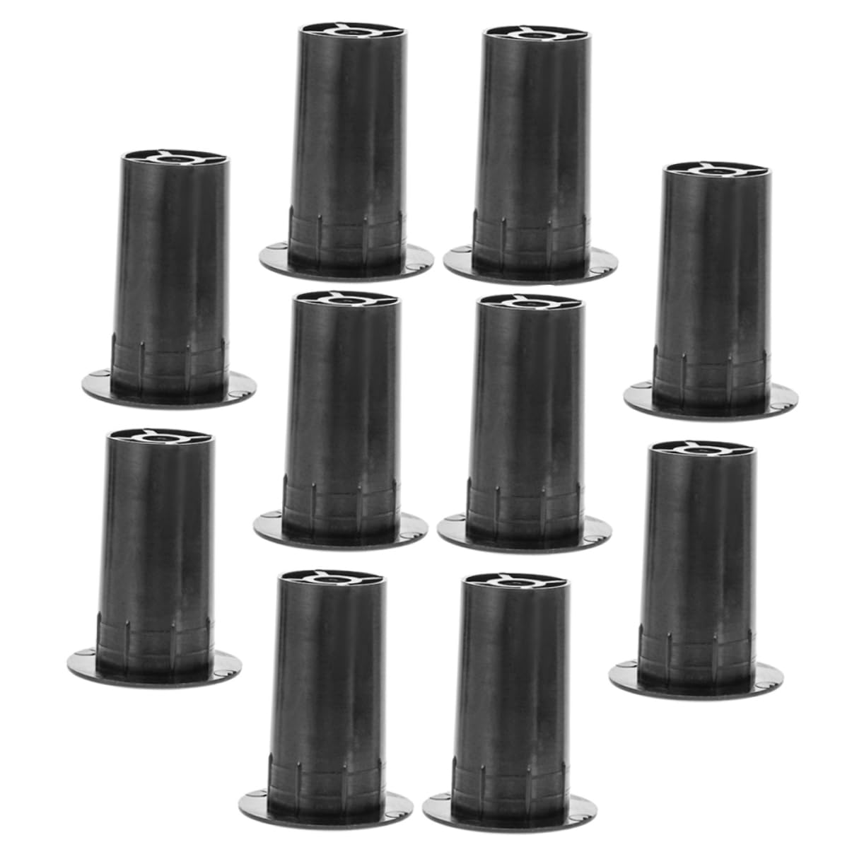 Mikinona Square Subwoofer Plug 10pcs Speaker Port Tube Enhance Bass Performance Diy Kit